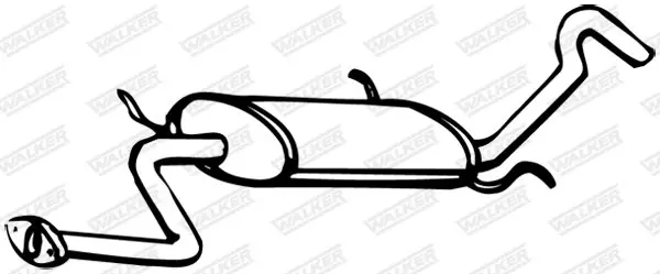 Obniżka ceny Tłumik końcowy WALKER 09458