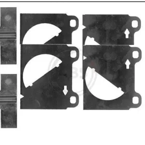 Nie przegap Zestaw akcesoriów, klocki hamulcowe A.B.S. 0950Q