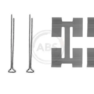 Zestaw akcesoriów, klocki hamulcowe A.B.S. 0972Q Łatwy zwrot