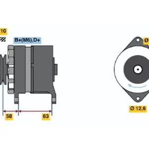 Zamów teraz Alternator BOSCH 0 986 035 630