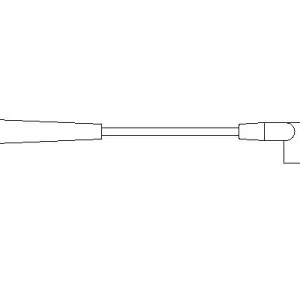 Dodaj do koszyka Przewód zapłonowy BOSCH 0 986 356 122