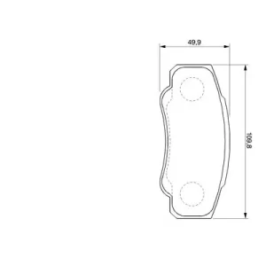 Zestaw klocków hamulcowych, hamulce tarczowe BOSCH 0 986 424 704 Oferta czasowa