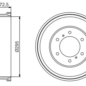 Bęben hamulcowy BOSCH 0 986 477 215 Kup online