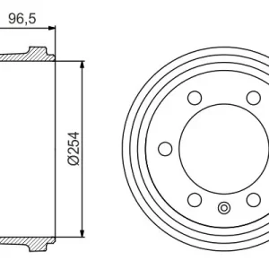 Bęben hamulcowy BOSCH 0 986 477 218 Szybka wysyłka