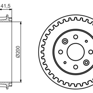 Bęben hamulcowy BOSCH 0 986 477 247 Okazja