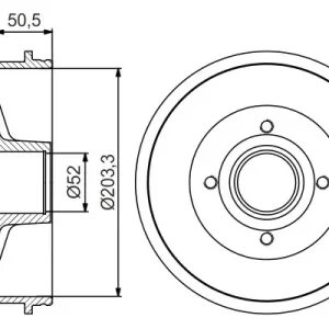 Bęben hamulcowy BOSCH 0 986 477 254 Bezpieczna płatność