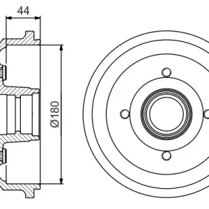 Dodaj do koszyka Bęben hamulcowy BOSCH 0 986 477 269
