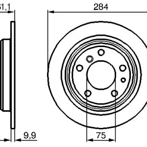Zamów dziś Tarcza hamulcowa BOSCH 0 986 478 044