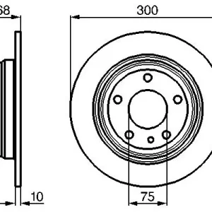 Zamów dziś Tarcza hamulcowa BOSCH 0 986 478 323