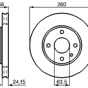 Darmowy zwrot Tarcza hamulcowa BOSCH 0 986 478 346