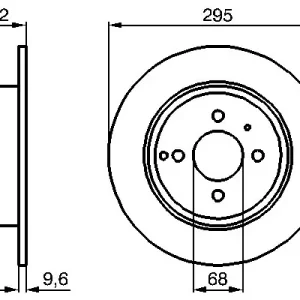 Darmowy zwrot Tarcza hamulcowa BOSCH 0 986 478 640