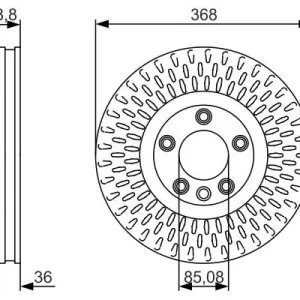 Dodaj do koszyka Tarcza hamulcowa BOSCH 0 986 479 A33