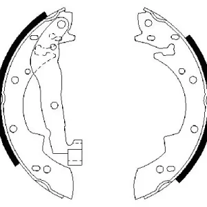 Zestaw szczęk hamulcowych BOSCH 0 986 487 076 Zamów dziś