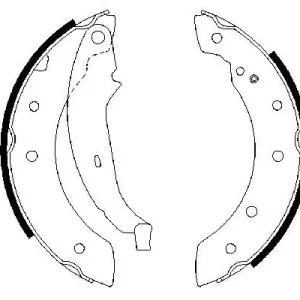 Zestaw szczęk hamulcowych BOSCH 0 986 487 266 Bezpieczna płatność