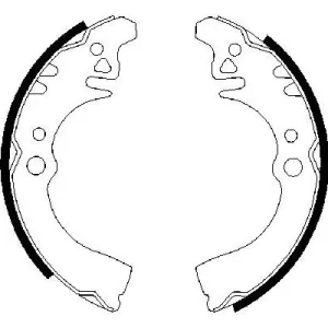 Zestaw szczęk hamulcowych BOSCH 0 986 487 307 Bezpieczne zakupy