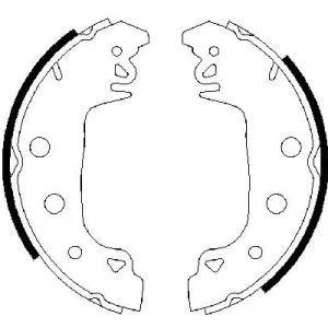 Zamów teraz Zestaw szczęk hamulcowych BOSCH 0 986 487 546