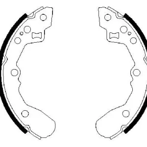 Zestaw szczęk hamulcowych BOSCH 0 986 487 591 Zamów teraz