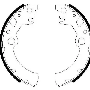 Zestaw szczęk hamulcowych BOSCH 0 986 487 593 Tylko do końca tygodnia