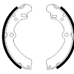 Zestaw szczęk hamulcowych BOSCH 0 986 487 678 Tylko do końca tygodnia