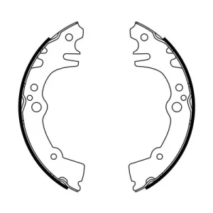 Zestaw szczęk hamulcowych BOSCH 0 986 487 764 Dodaj do koszyka