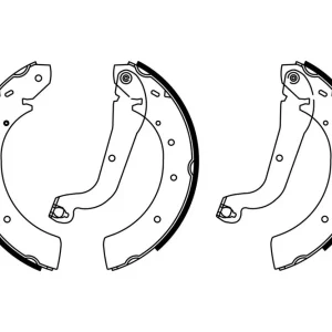 Zestaw szczęk hamulcowych BOSCH 0 986 487 785 Szybka wysyłka