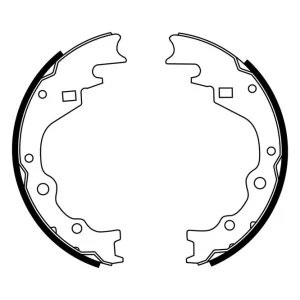 Bezpieczna płatność Zestaw szczęk hamulcowych BOSCH 0 986 487 788