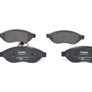 Zestaw klocków hamulcowych, hamulce tarczowe BOSCH 0 986 494 111 Łatwy zwrot