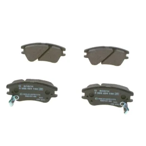 Darmowy zwrot Zestaw klocków hamulcowych, hamulce tarczowe BOSCH 0 986 494 155