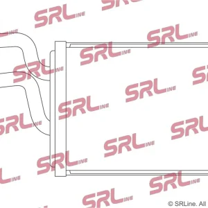 Hit sprzedaży Wymiennik ciepła, ogrzewanie wnętrza SRLINE 3283N8-1