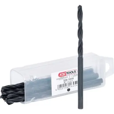 Wyjątkowa oferta WIERTŁO SPIRALNE, 3MM 10SZT.