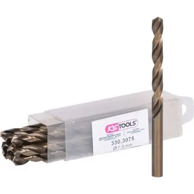 WIERTŁO SPIRALNE 7,5MM 10SZT. Wybór klientów