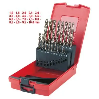 Taniej ZESTAW WIERTEL SPIRALNYCH