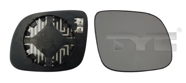 Szkło lusterka, lusterko zewnętrzne TYC 332-0011-1 Hit cenowy