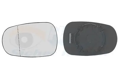 Szkło lusterka, lusterko zewnętrzne VAN WEZEL 3328839 Niska cena