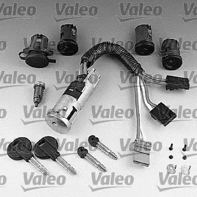 Szybka wysyłka Komplet zamków VALEO 252403