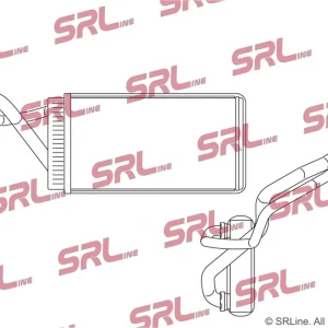 Sprawdź teraz Wymiennik ciepła, ogrzewanie wnętrza SRLINE 2525N8-1