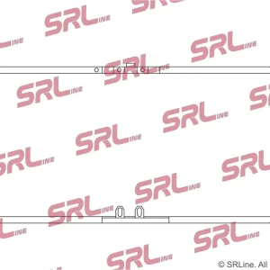 Chłodnica, układ chłodzenia silnika SRLINE 253008-2 Premium