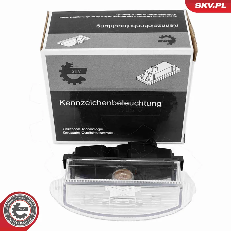 Oświetlenie tablicy rejestracyjnej ESEN SKV 72SKV011 Wysoka jakość