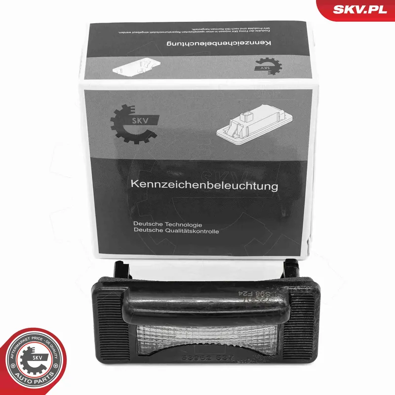Oświetlenie tablicy rejestracyjnej ESEN SKV 72SKV014 Łatwy zwrot
