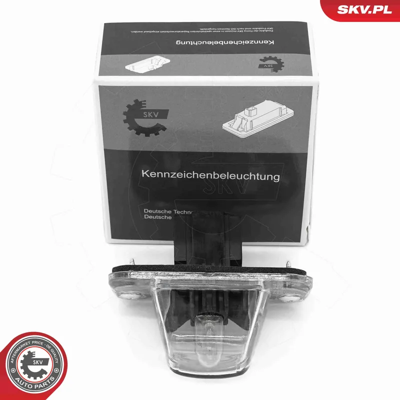 Bezpieczne zakupy Oświetlenie tablicy rejestracyjnej ESEN SKV 72SKV017