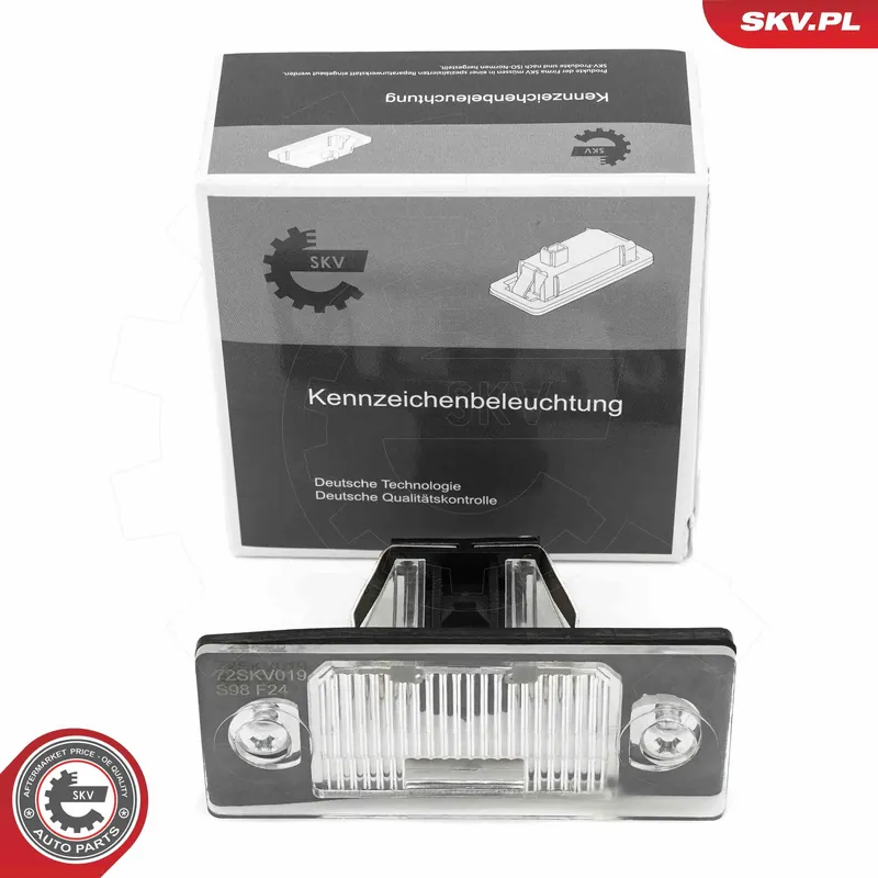 Oświetlenie tablicy rejestracyjnej ESEN SKV 72SKV019 Taniej