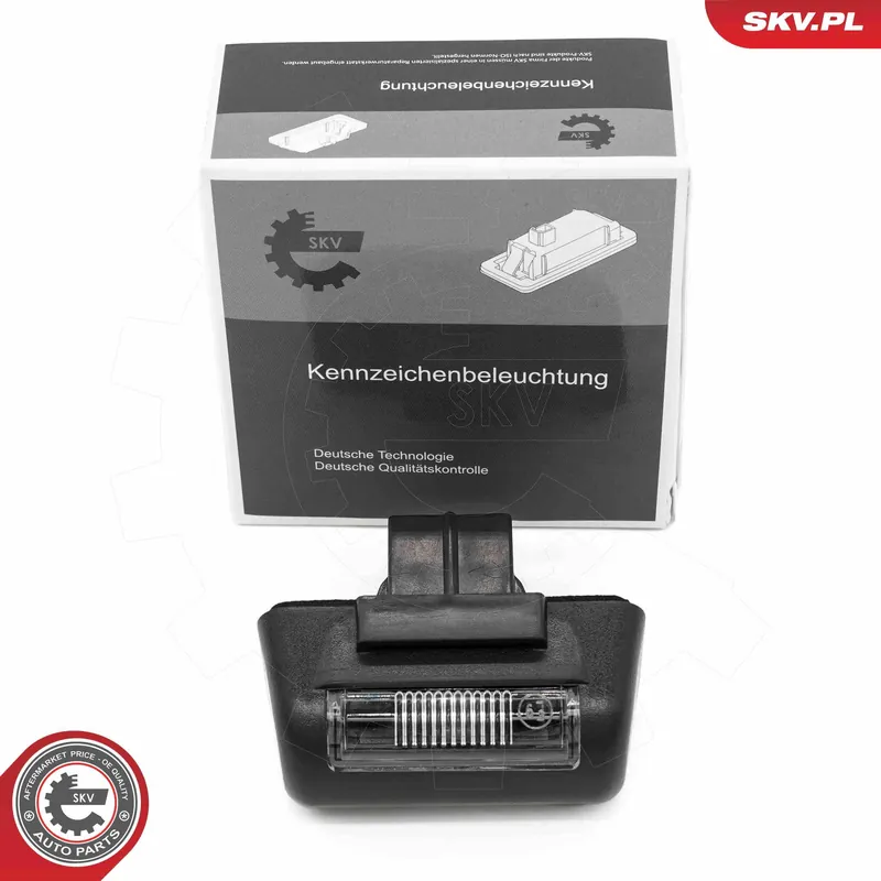 Wyjątkowa oferta Oświetlenie tablicy rejestracyjnej ESEN SKV 72SKV021
