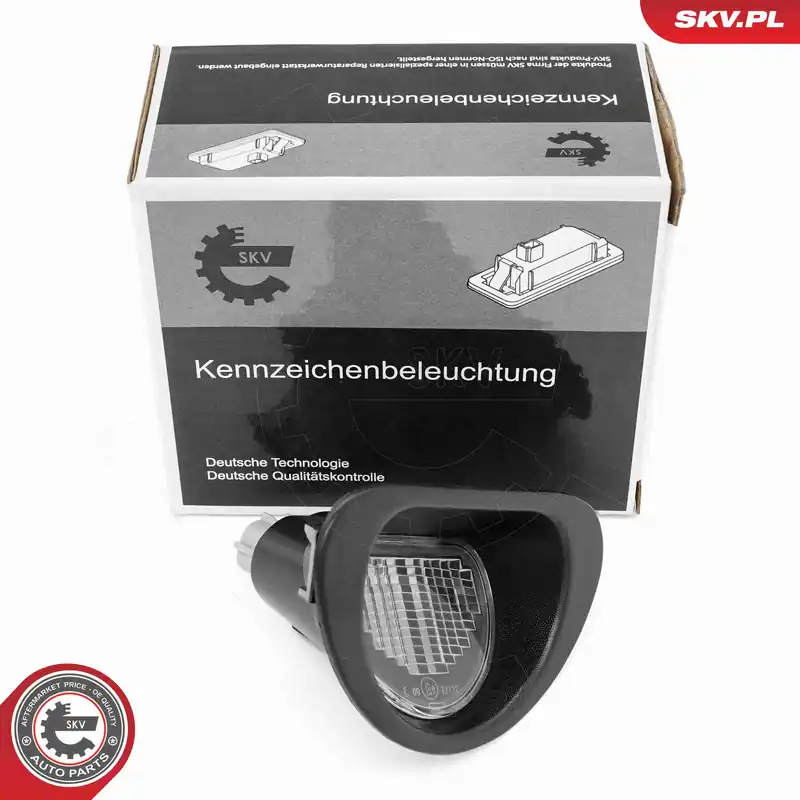 Niska cena Oświetlenie tablicy rejestracyjnej ESEN SKV 72SKV030