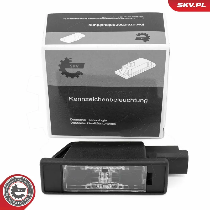 Ostatnia szansa Oświetlenie tablicy rejestracyjnej ESEN SKV 72SKV031