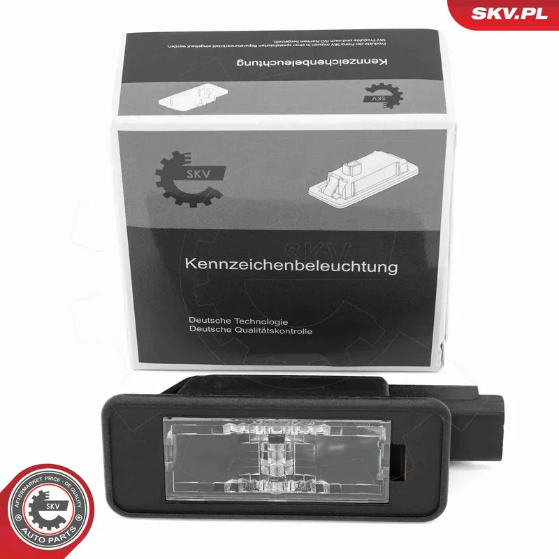 Oświetlenie tablicy rejestracyjnej ESEN SKV 72SKV032 Łatwy zwrot