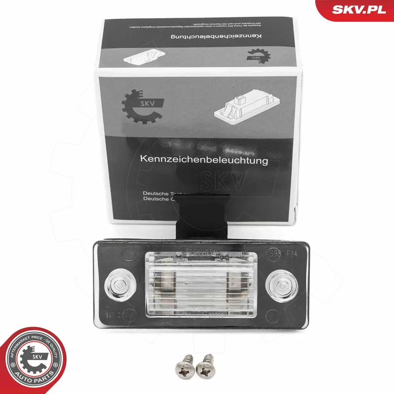 Szybka dostawa Oświetlenie tablicy rejestracyjnej ESEN SKV 72SKV034