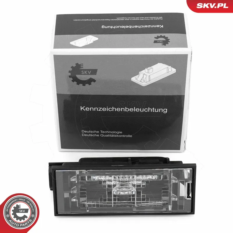 Bestseller Oświetlenie tablicy rejestracyjnej ESEN SKV 72SKV035