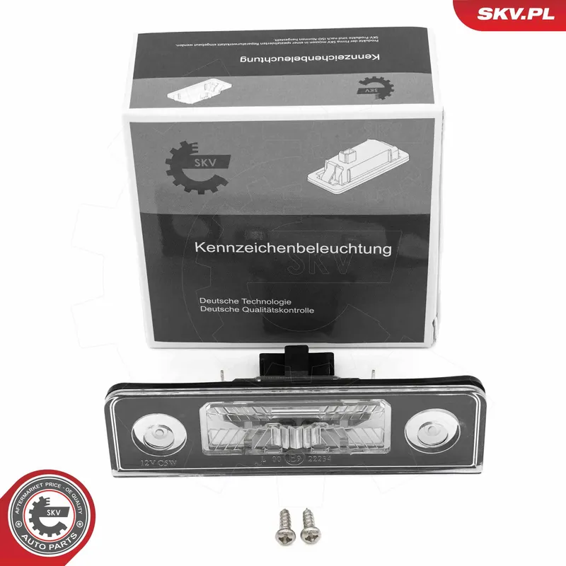 Oświetlenie tablicy rejestracyjnej ESEN SKV 72SKV036 Oferta czasowa