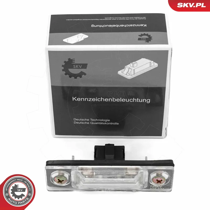 Oświetlenie tablicy rejestracyjnej ESEN SKV 72SKV038 Darmowy zwrot