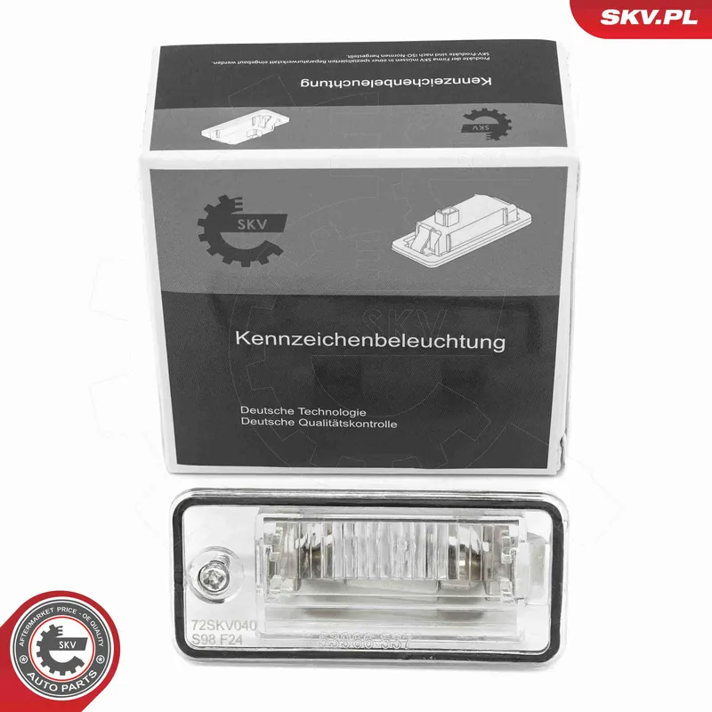 Oświetlenie tablicy rejestracyjnej ESEN SKV 72SKV040 Niska cena